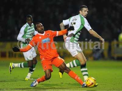 Yeovil Town v Blackpool 031213