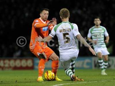 Yeovil Town v Blackpool 031213