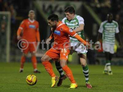 Yeovil Town v Blackpool 031213