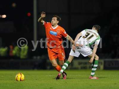 Yeovil Town v Blackpool 031213