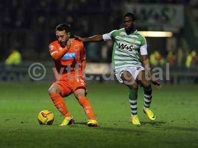 Yeovil Town v Blackpool 031213