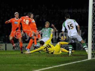 Yeovil Town v Blackpool 031213