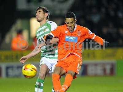 Yeovil Town v Blackpool 031213