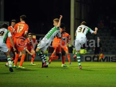 Yeovil Town v Blackpool 031213