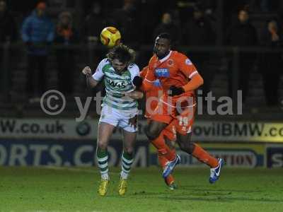 Yeovil Town v Blackpool 031213