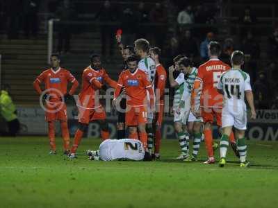 Yeovil Town v Blackpool 031213