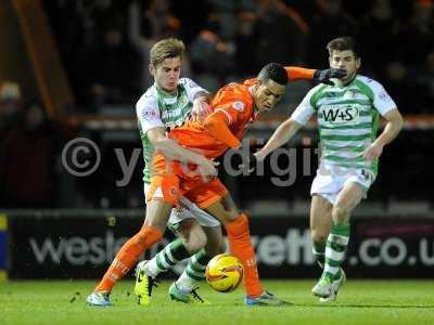 Yeovil Town v Blackpool 031213