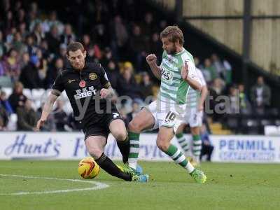 Yeovil Town v Wigan Athletic 101113