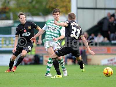 Yeovil Town v Wigan Athletic 101113