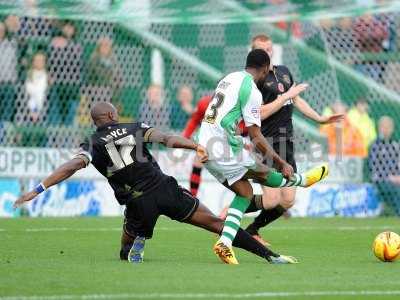 Yeovil Town v Wigan Athletic 101113