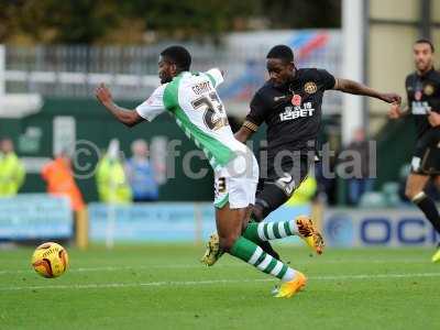 Yeovil Town v Wigan Athletic 101113