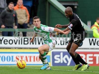 Yeovil Town v Wigan Athletic 101113