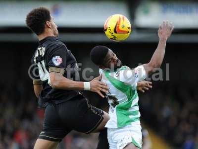 Yeovil Town v Wigan Athletic 101113