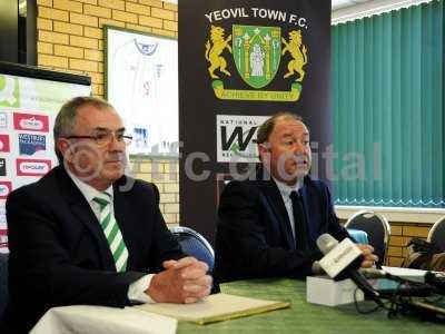 Yeovil Town Press Conference 050613