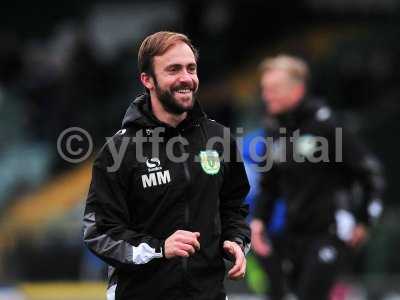 Yeovil Town v Colchester United 191116