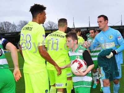 Yeovil Town v Colchester United 191116