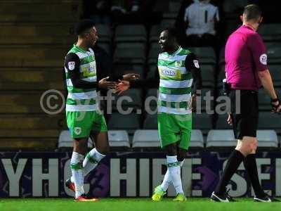 Yeovil Town v Colchester United 191116