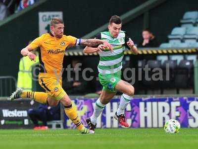 Yeovil Town v Newport County 151016