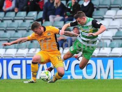 Yeovil Town v Newport County 151016