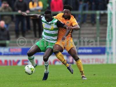 Yeovil Town v Newport County 151016