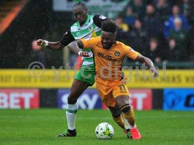 Yeovil Town v Newport County 151016