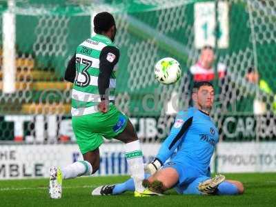 Yeovil Town v Newport County 151016