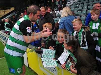 Yeovil Town v Newport County 151016