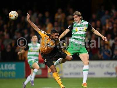 Cambridge United v Yeovil Town 270916