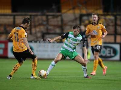 Cambridge United v Yeovil Town 270916