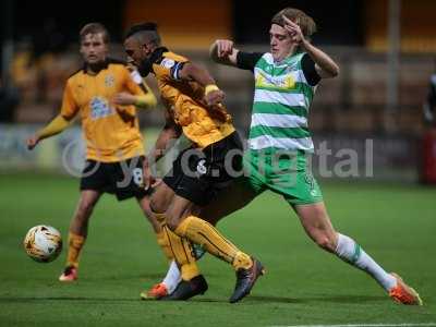 Cambridge United v Yeovil Town 270916