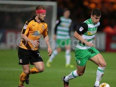 Cambridge United v Yeovil Town 270916