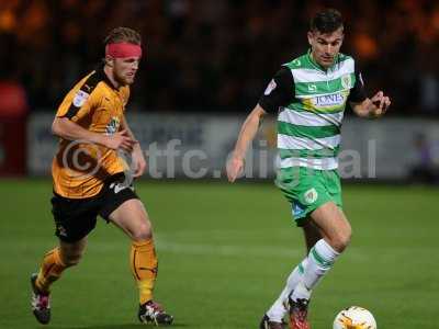 Cambridge United v Yeovil Town 270916