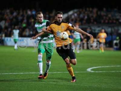 Cambridge United v Yeovil Town 270916