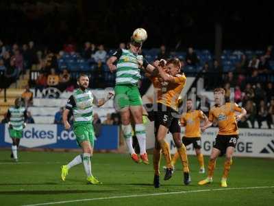 Cambridge United v Yeovil Town 270916