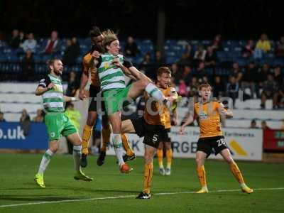 Cambridge United v Yeovil Town 270916