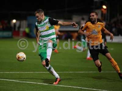 Cambridge United v Yeovil Town 270916