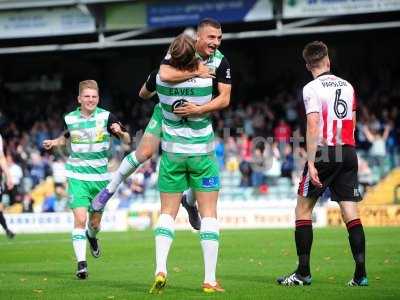 Yeovil Town v Cheltenham Town 240916