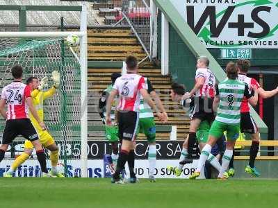 Yeovil Town v Cheltenham Town 240916