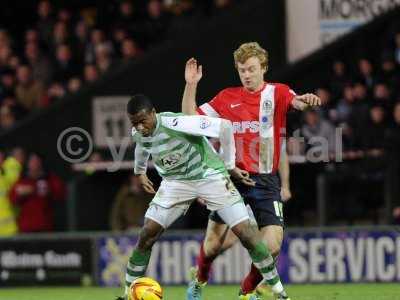 Yeovil Town v Blackburn Rovers 211213