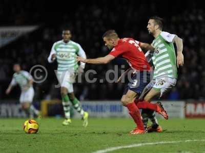 Yeovil Town v Blackburn Rovers 211213