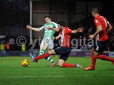 Yeovil Town v Blackburn Rovers 211213