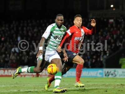 Yeovil Town v Blackburn Rovers 211213