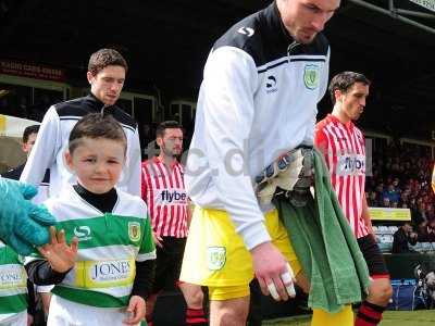 Yeovil Town v Exeter City 090416