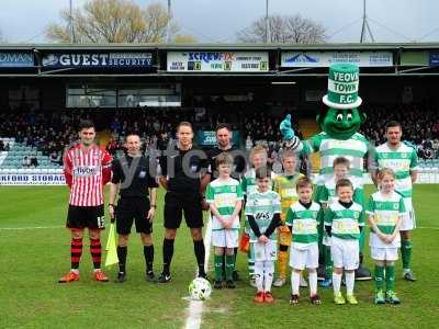 Yeovil Town v Exeter City 090416