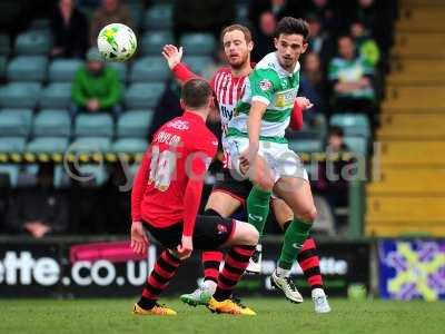 Yeovil Town v Exeter City 090416