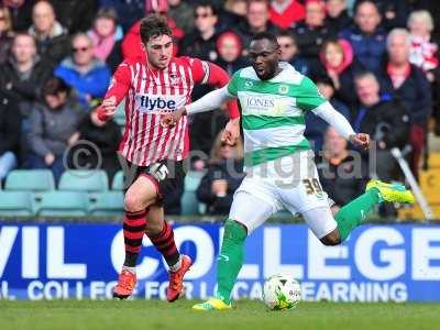 Yeovil Town v Exeter City 090416