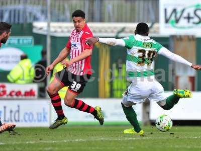 Yeovil Town v Exeter City 090416