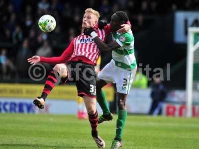 Yeovil Town v Exeter City 090416