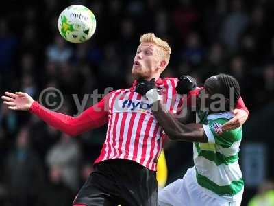 Yeovil Town v Exeter City 090416