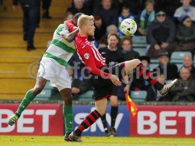 Yeovil Town v Exeter City 090416